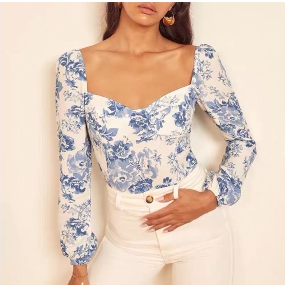 Reformation Reign Top In Size 0, Olympia - image 1